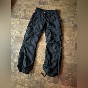 Lululemon lined dance studio pants size 4
